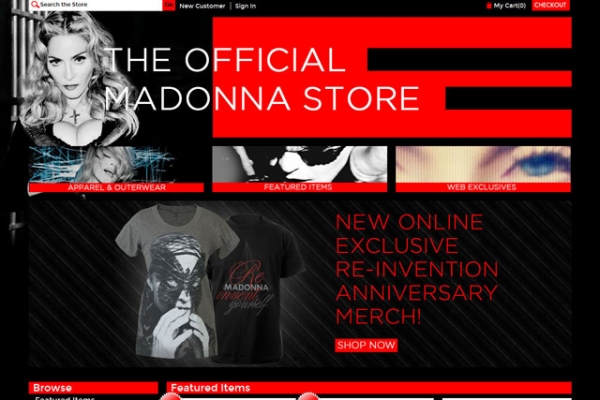 Madonna E-Commerce Store