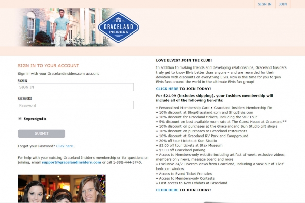Graceland Insiders
